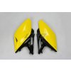 UFO Bočné tabuľky Suzuki RMZ 250 '10-'18 žlté/čierne