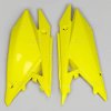 UFO Bočné tabuľky Suzuki RMZ 250 '19-'23, RMZ 450 '18-'23 žlté