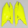 UFO Bočné tabuľky Suzuki RMZ 250 '19-'23, RMZ 450 '18-'23 žlté fluo