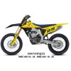 UFO Sada plastov Suzuki RMZ 250 '19-'25, RMZ 450 '18-'25 žltá / čierna