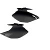 UFO Bočné tabuľky Yamaha WRF 250 '07-'14, WRF 450 '07-'11 čierne