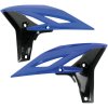 UFO Kryty chladičov Yamaha YZF 250 '10-'12 modré/čierne