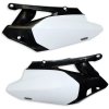UFO Bočné tabuľky Yamaha YZF 450 '10-'13 biele