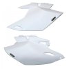 UFO Bočné tabuľky Yamaha WRF 450 '12-'13 biele