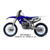 UFO Sada plastov Yamaha YZF 250 '24-'25, YZF 450 '23-'25 modrá / biela