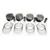 WÖSSNER Sada 4 piestov Kawasaki STX 15-F 2004–2019 / STX 1500 2009–2010 / SXR 2017–2018 / Ultra LX 2007–2019 – K6518-4 · 13,5:1 (Priemer piestu 82,95 mm)