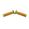 PROGRIP Gripy (rukoväte) PG732 Road 22+25 mm 125 mm – oranžové fluo/zelené fluo dvojzložkové