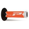 PROGRIP Gripy PG788 No Waffle 115 mm – 22/25 mm, uzavreté (Farba Biela / oranžová fluo / čierna · 788-300)