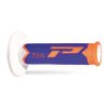 PROGRIP Gripy (rukoväte) PG788 Off Road (22+25 mm, dĺžka 115 mm) – oranžové fluo/modré/biele, trojzložkové
