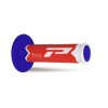 PROGRIP Gripy PG788 No Waffle 115 mm – 22/25 mm, uzavreté (Farba Biela / červená / modrá · 788-226)