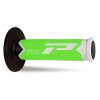 PROGRIP Gripy (rukoväte) PG788 Off Road 22+25 mm 115 mm – biele/zelené fluo/čierne trojzložkové