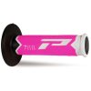 PROGRIP Gripy PG788 No Waffle 115 mm – 22/25 mm, uzavreté (Farba Biela / fuksiová / čierna · 788-302)