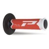 PROGRIP Gripy (rukoväte) PG788 Off Road 22+25 mm 115 mm – biele/červené/čierne trojzložkové