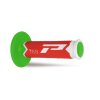 PROGRIP Gripy PG788 No Waffle 115 mm – 22/25 mm, uzavreté (Farba Biela / červená / zelená · 788-290)