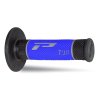 PROGRIP Gripy (rukoväte) PG790 Off Road 22+25 mm 115 mm – sivé/čierne/modré trojzložkové