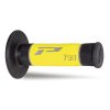 PROGRIP Gripy PG790 No Waffle 115 mm – 22/25 mm, uzavreté (Farba Sivá / žltá / čierna · 790-230)