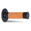 PROGRIP Gripy (rukoväte) PG790 Off Road 22+25 mm 115 mm – sivé/čierne/oranžové trojzložkové