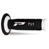 PROGRIP Gripy (rukoväte) PG791 Off Road 22+25 mm 115 mm – biele/čierne dvojzložkové