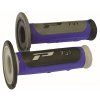 PROGRIP Gripy (rukoväte) PG791 Off Road 22+25 mm 115 mm – sivé/modré dvojzložkové