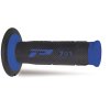 PROGRIP Gripy (rukoväte) PG791 Off Road 22+25 mm 115 mm – žlté fluo/modré dvojzložkové