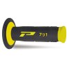 PROGRIP Gripy (rukoväte) PG791 Off Road 22+25 mm 115 mm – sivé/čierne dvojzložkové