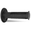 PROGRIP Gripy (rukoväte) PG798 Off Road 22+25 mm 115 mm – čierne/titánové dvojzložkové Half Waffle