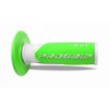 PROGRIP Gripy (rukoväte) PG801 Off Road (22+25 mm, dĺžka 115 mm) – biele/zelené fluo, dvojzložkové