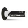 PROGRIP Gripy (rukoväte) PG801 Off Road 22+25 mm 115 mm – biele/čierne dvojzložkové