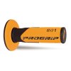 PROGRIP Gripy (rukoväte) PG801 Off Road 22+25 mm 115 mm – čierne/oranžové dvojzložkové