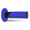PROGRIP Gripy (rukoväte) PG801 Off Road 22+25 mm 115 mm – čierne/modré dvojzložkové