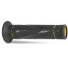 PROGRIP Gripy (rukoväte) PG838 Road 22+25 mm 122 mm – čierne/žlté dvojzložkové