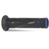 PROGRIP Gripy (rukoväte) PG838 Road 22+25 mm 122 mm – čierne/modré dvojzložkové