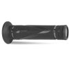 PROGRIP Gripy (rukoväte) PG838 Road 22+25 mm 122 mm – čierne/sivé dvojzložkové