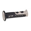 PROGRIP Gripy (rukoväte) PG725 Road (22+25 mm, dĺžka 122 mm) – sivé/čierne, dvojzložkové