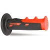 PROGRIP Gripy PG797 Half Waffle 115 mm – 22/25 mm, uzavreté (Farba Červená / čierna · 797-149)