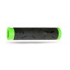 PROGRIP Gripy (rukoväte) PG807 ATV / Jet Ski / MTB 22+22 mm 120 mm – čierne/zelené fluo dvojzložkové