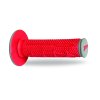 PROGRIP Gripy PG802 Half Waffle 115 mm – 22/25 mm, uzavreté – Farba: Sivá / červená · 802-288
