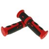 PROGRIP Gripy PG964 EVO 120 mm – 22/22 mm, uzavreté (Farba Červená / čierna · 964-149)