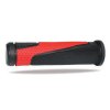 PROGRIP Gripy PG807 – 125 mm, 22/22 mm, so zátkami (Farba Čierna / červená · 807-125)