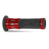 PROGRIP Gripy (rukoväte) PG728 Road Alu 22+25 mm 122 mm – červené jednozložkové