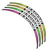 PROGRIP Samolepiace pásy na ráfiky PG5026 Racing Fluo – 12 dielov (Farba Žltá fluo · 5026-164)