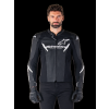 ALPINESTARS Kožená moto bunda Faster V3 Airflow – čierna/biela