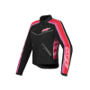 ALPINESTARS Dámska letná moto bunda Stella T-Dyno Air – čierna/jasná červená/fuchsiová