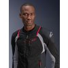 ALPINESTARS Priedušná moto bunda Troop-Air Pro – čierna/popolavá sivá/jasná červená