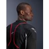 ALPINESTARS Priedušná moto bunda Troop-Air Pro – čierna/popolavá sivá/jasná červená