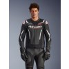 ALPINESTARS Kožená moto bunda GP Force V2 Air – čierna/biela