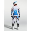 ALPINESTARS Motokrosový dres Fluid Drag 2027 – kamenná sivá/svetloorgovánová/modrá UCLA