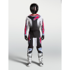 ALPINESTARS Motokrosový dres Fluid Drag 2027 – čierna/biela/svetlomodrá/červená fluo