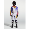 ALPINESTARS Motokrosový dres Fluid Drag 2027 – svetloorgovánová/modrá Iris/zlatá