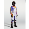 ALPINESTARS Motokrosový dres Fluid Drag 2027 – svetloorgovánová/modrá Iris/zlatá